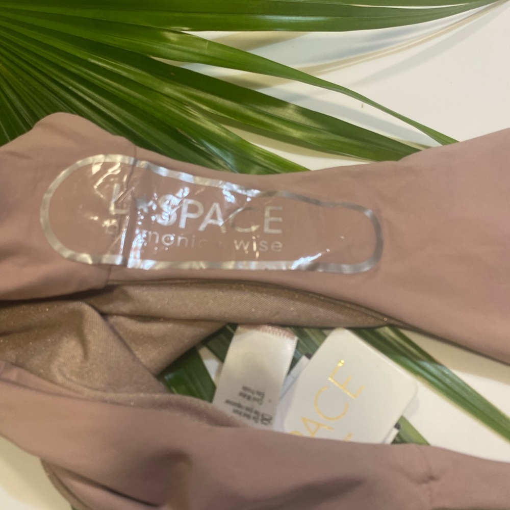 L*Space Swim Shimmer‎ Dusty Pearl Camacho Bikini Bottom Classic, X-Large, NWT - Picture 10 of 15